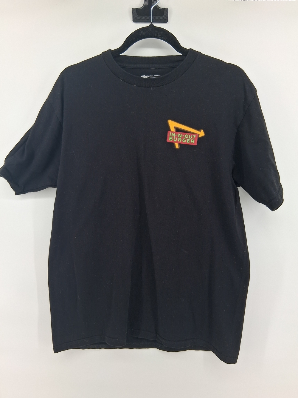Black Short-Sleeve Logo Tee